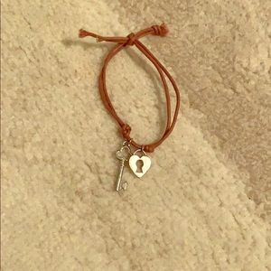 Key and lock bracelet